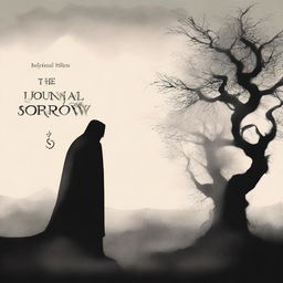 Create a book cover for 'The Journal of Sorrow