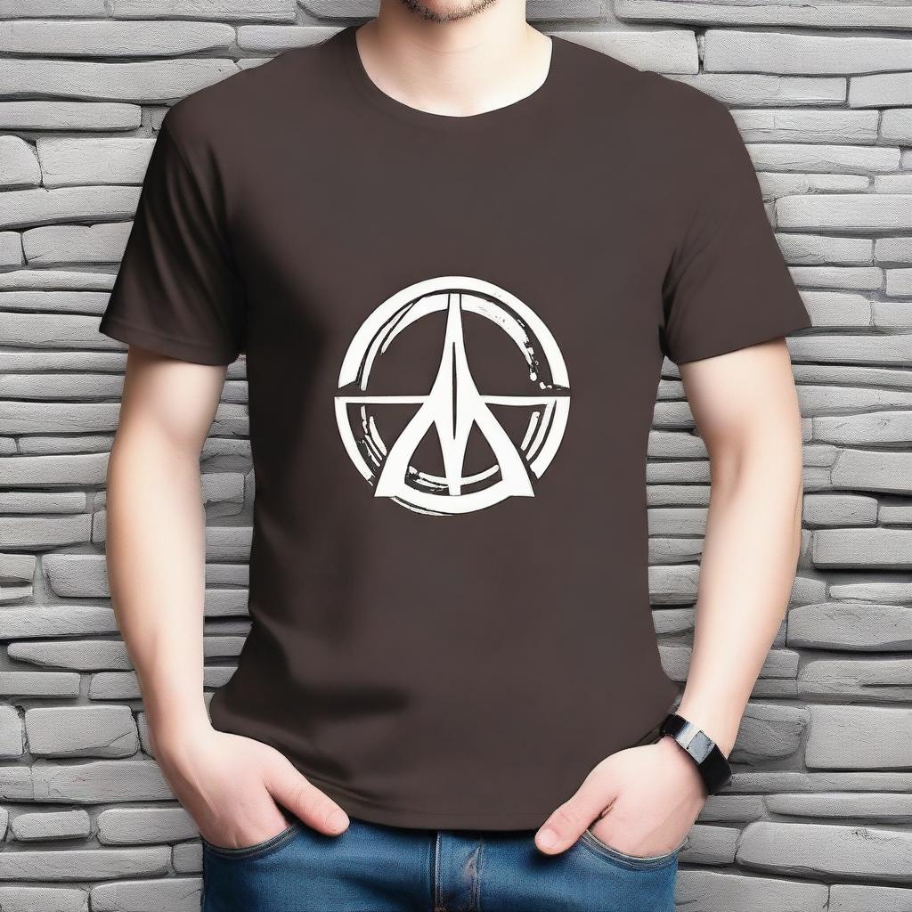 A stylish and trendy T-shirt with a modern design