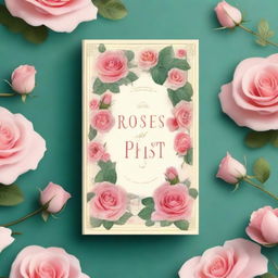 Create a book cover design for the title 'Roses of the Past'