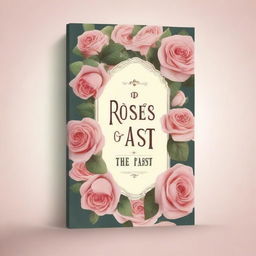 Create a book cover design for the title 'Roses of the Past'