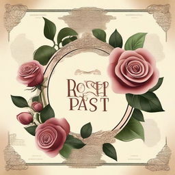 Create a design for the title 'Roses of the Past'