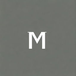 Create a modern and sleek logo based on the word 'MR'