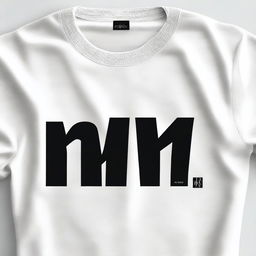 Create a clothing design featuring the word 'Mr' prominently