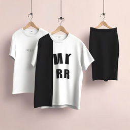 Create a clothing design featuring the word 'Mr' prominently