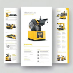 Create a cover page for an 'Operating and Maintenance Manual'