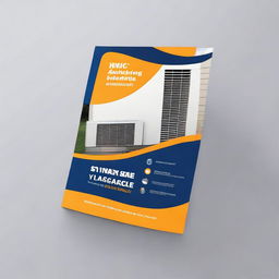 Create a professional cover page for an HVAC Operating and Maintenance Manual