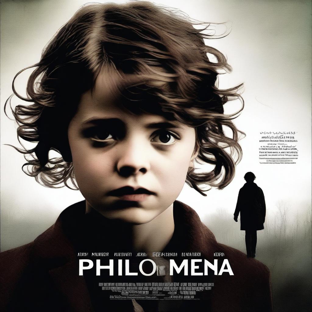 A thriller movie poster for a film titled 'Philomena'