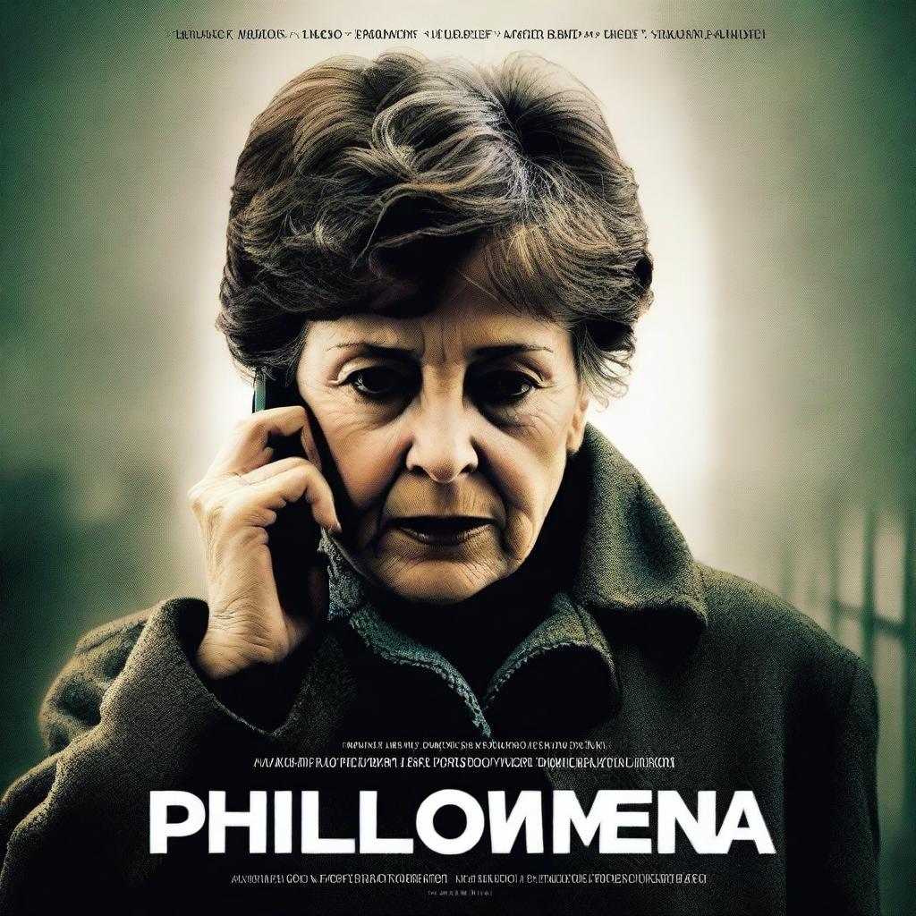 A thriller movie poster for a film titled 'Philomena'