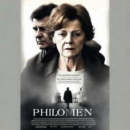 A thriller movie poster for a film titled 'Philomena'