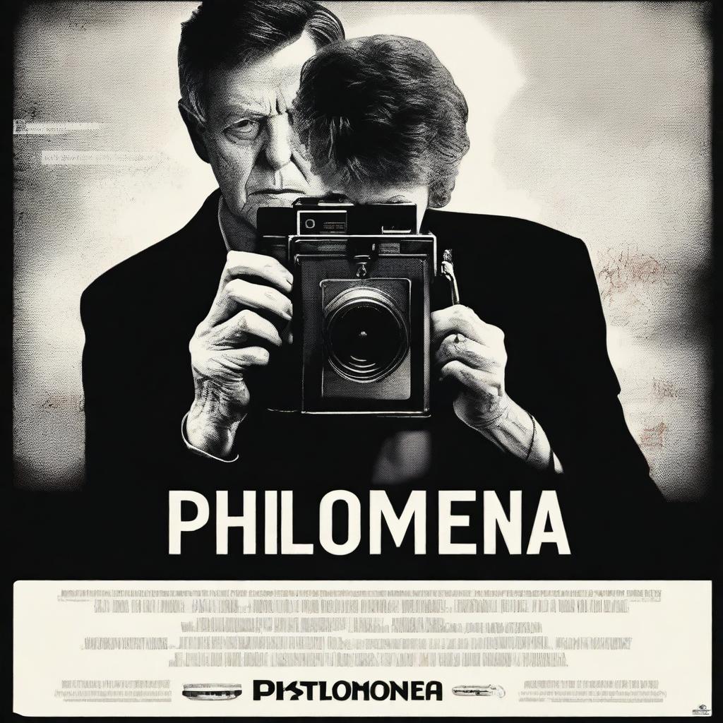 A thriller movie poster for a film titled 'Philomena'