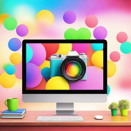 Create a visually appealing and vibrant image suitable for all audiences