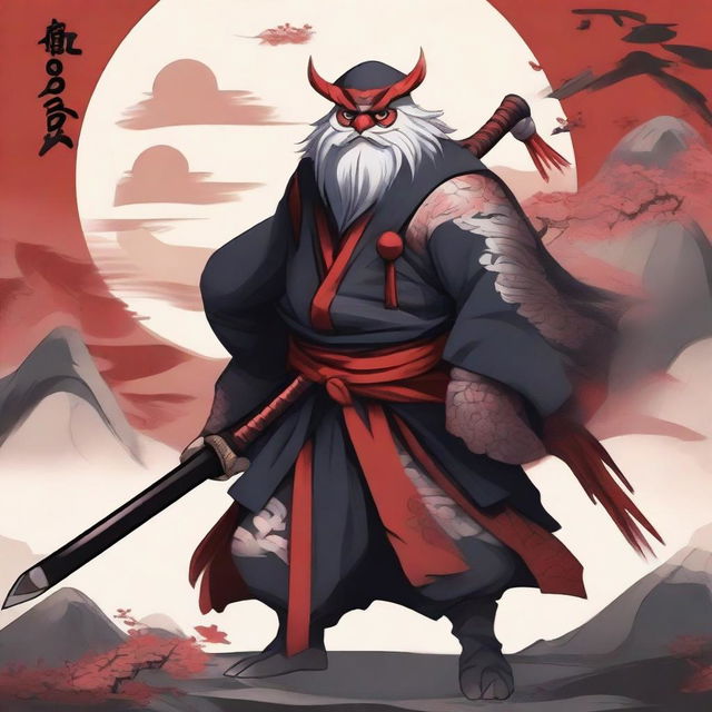 Create an image of a Tengu minion from The Ayakashi Clan