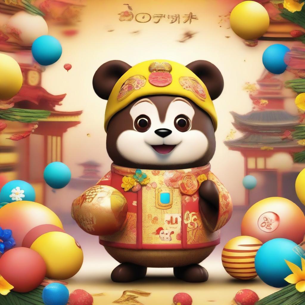 A beautifully remodeled Tanuki Minion celebrating Golden Week