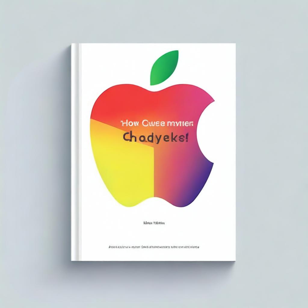 An ebook cover design titled 'How Apple Took the Market by Storm'