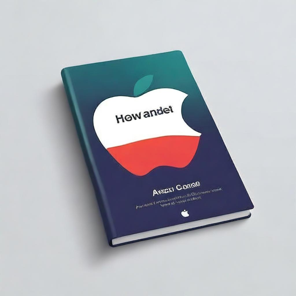 An ebook cover design titled 'How Apple Took the Market by Storm'