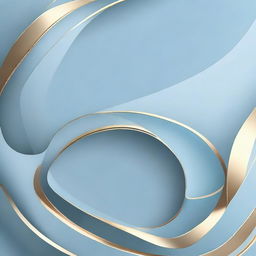 Create a dynamic and elegant background featuring the color #00A9E6, light blue complemented by light silver and gold accents