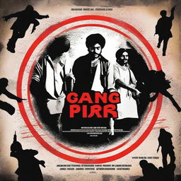 Create a movie poster for the film 'Gangs of Puri'