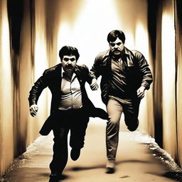 An image depicting the infamous escape of Al Chapo