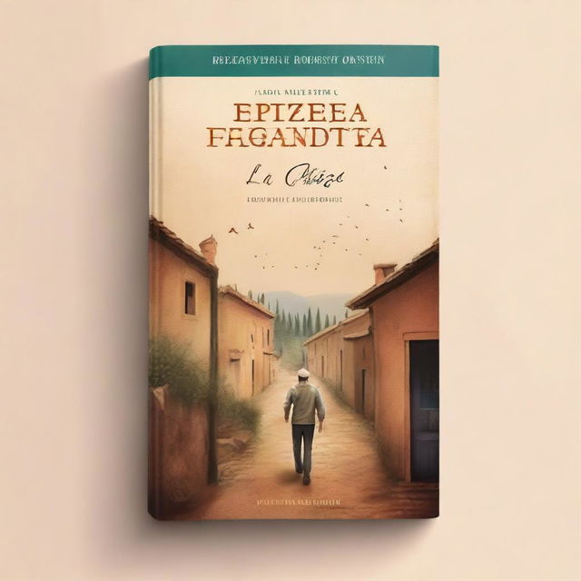 Create a book cover for a novel titled 'La pieza faltante'