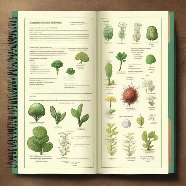 A detailed and organized biology practical file