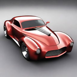 Create a custom hypercar that combines the classic design of a 1939 Chevy coupe with the modern aesthetics of a Camaro