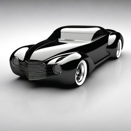 Create a custom hypercar that merges the classic design of a 1939 Chevy coupe with the sleek, modern features of a Camaro