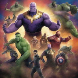 Create an image inspired by the Avengers: Infinity War movie poster, but with the title changed to 'Taxadores, Imposto Infinito'