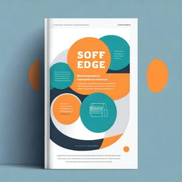 A book cover design featuring the title 'The Soft Edge: Mastering Soft Skills for Success in the IT Industry' by Ivan Kniaziev