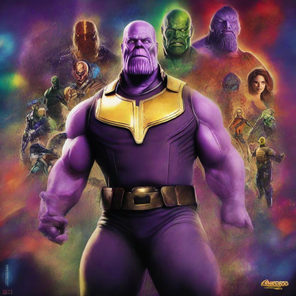 Create an image inspired by the Avengers: Infinity War movie poster, but with the title changed to 'Taxadores, Imposto Infinito'