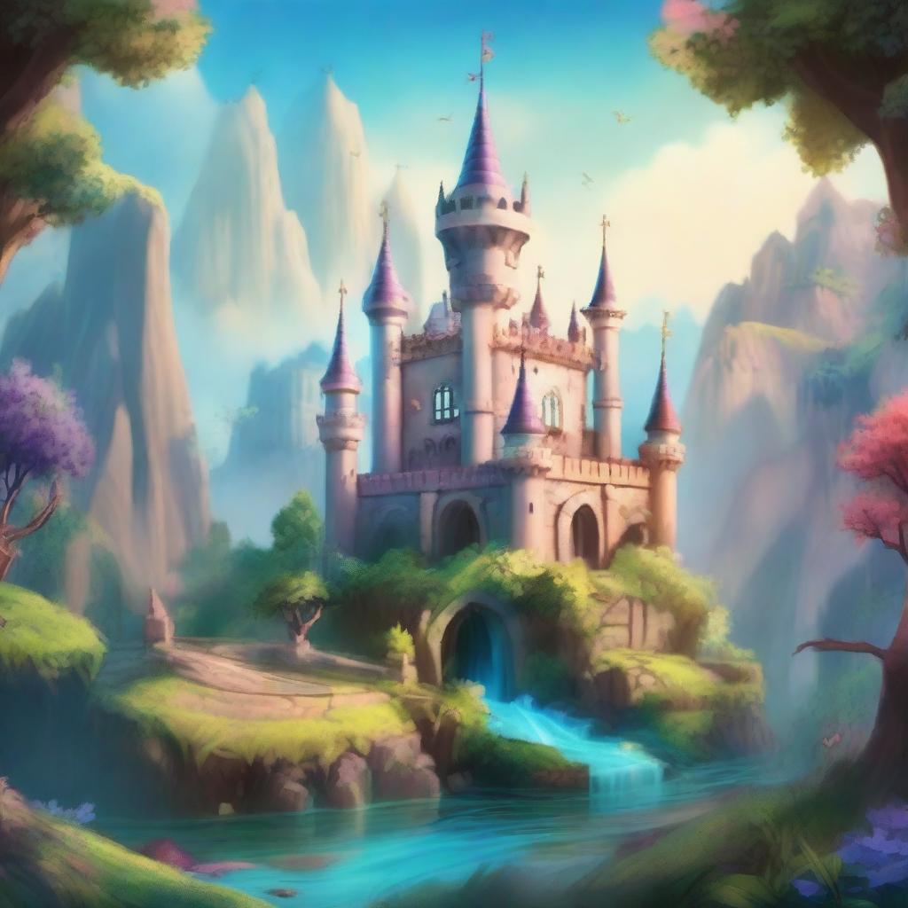 A fantastical kingdom set in a magical realm