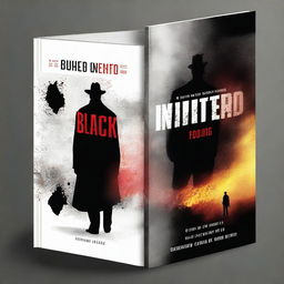 Create a visually striking book cover for a fiction book titled 'Black's United'