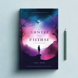 Create a visually striking book cover for a fiction book