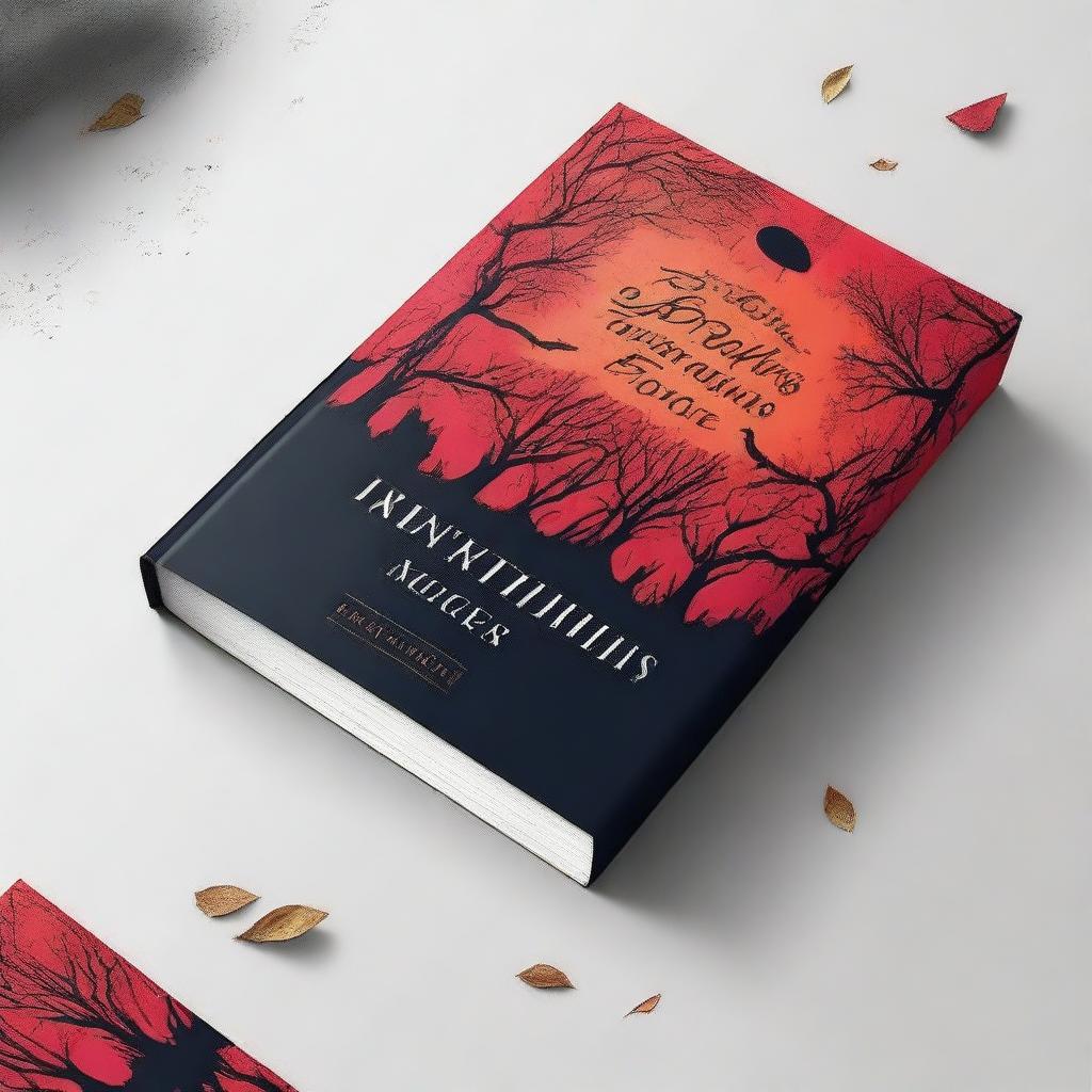 Create a visually striking book cover for a fiction book