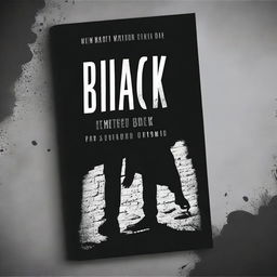 Create a visually striking book cover for a fiction book with the theme 'Black's United'