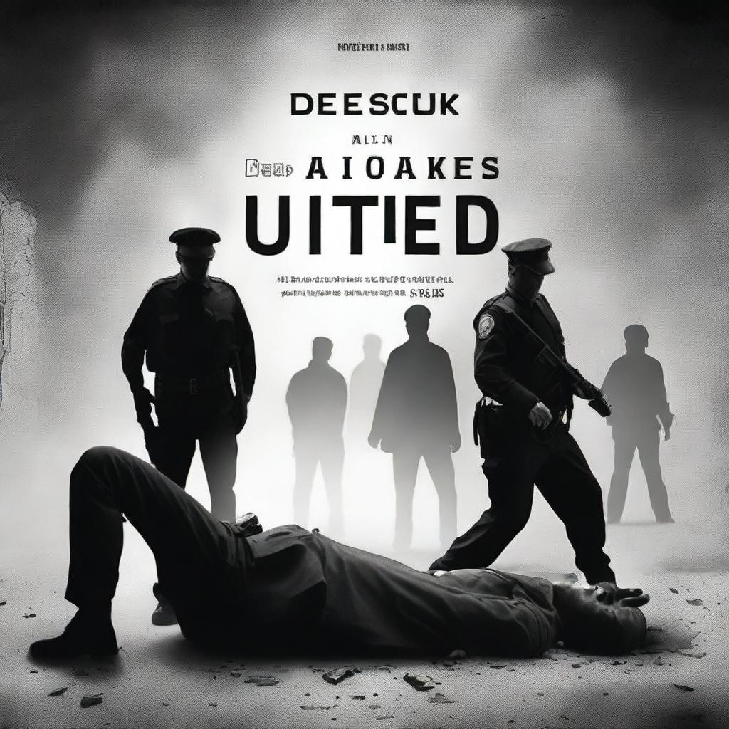 Create a book cover design for a fiction book with the theme 'Black's United'