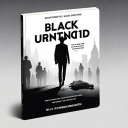 Create a book cover design for a fiction book with the theme 'Black's United'