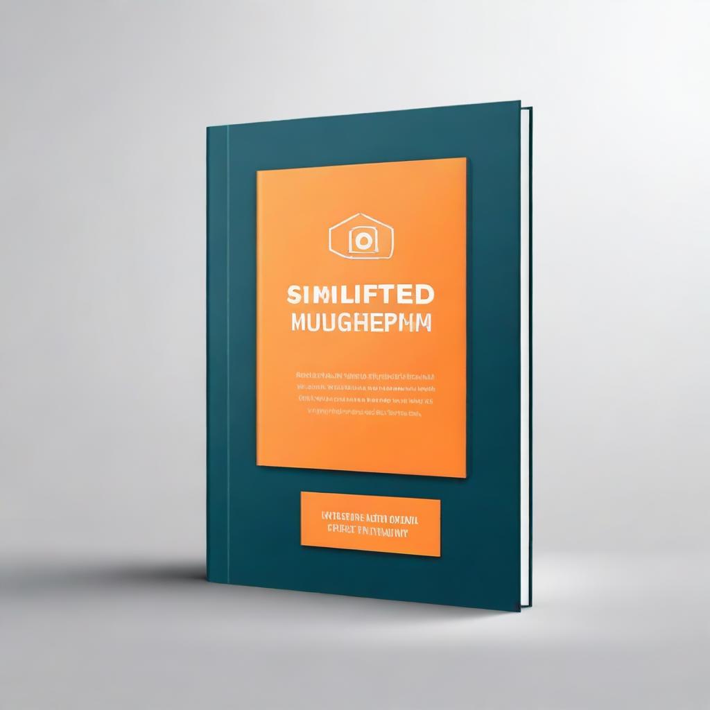 Create a book cover for 'SIMPLIFIED: A Practical Guide to Product Management'