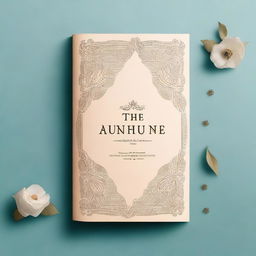 A book cover design featuring an elegant envelope