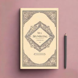 A book cover design featuring an elegant envelope