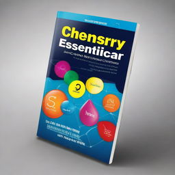 Create a captivating 6"x9" book cover for the book 'Chemistry Essentials for Dummies'