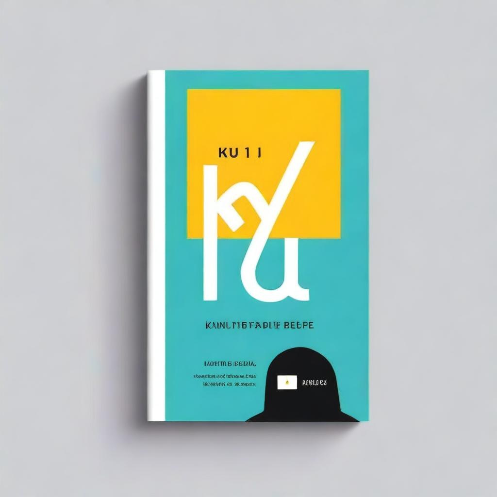 Create a book cover with the title 'K + U = I' and the subtitle 'Knowing Yourself Plus Understanding Yourself Equals Finding Your Identity