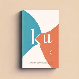 Create an image of a book cover with the title 'K+U=I'