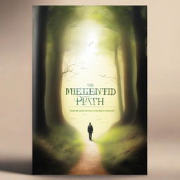 Create a book cover for a personal development book titled 'The Neglected Path: From Shadows to Self'