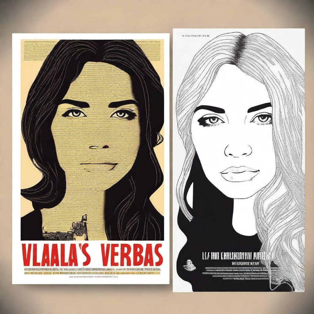 Create a movie poster for a film titled 'Malas Yerbas'