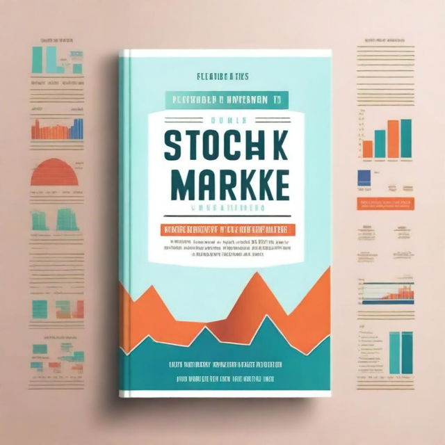 Create an image file for the book cover titled 'The Beginner's Guide to Investing in the Stock Market'