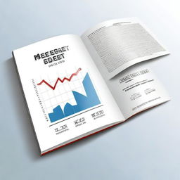 Create a full-size image for a book cover related to the stock market