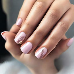 A collection of stylish and trendy designs for short nails