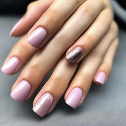 A collection of stylish and trendy designs for short nails