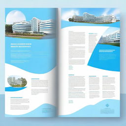 A creative cover page for the Pedagogical University of the Ministry of Education of Bolivia, featuring sky blue and white colors