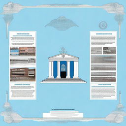 A cover page for the Pedagogical University of the Ministry of Education of Bolivia, featuring sky blue and white colors